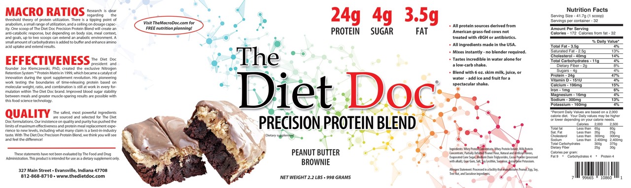 what does diet doc say about peanut butter